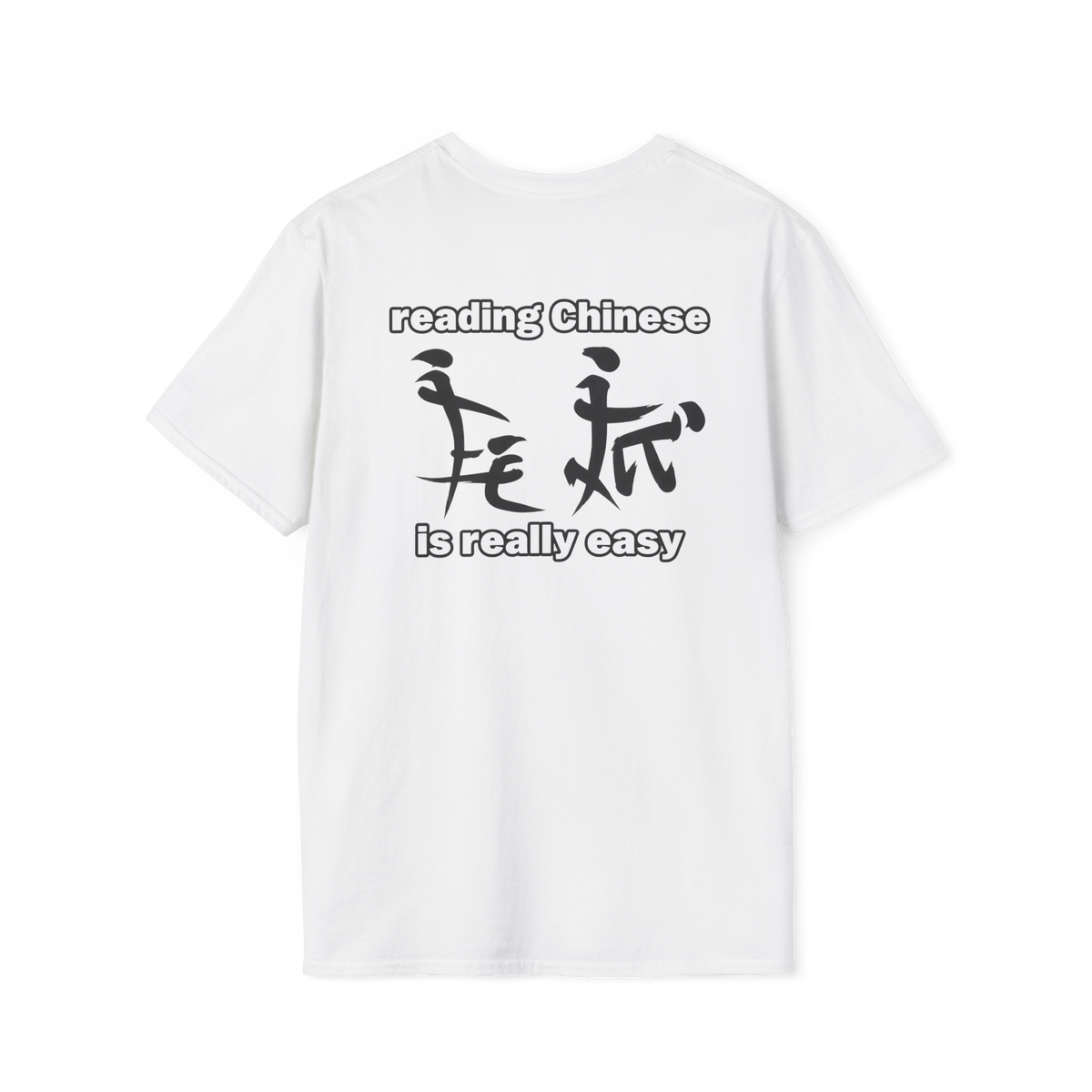 Reading Chinese is really easy (Back Print)