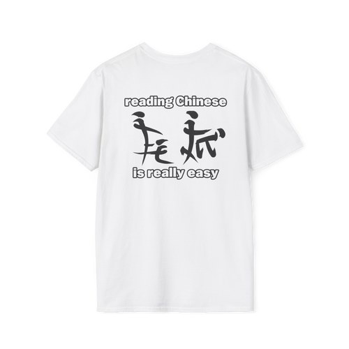 Reading Chinese is really easy (Back Print)