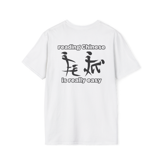 Reading Chinese is really easy (Back Print)